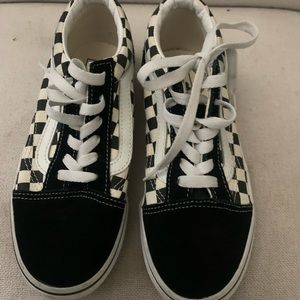 Vans off the wall checkered sneakers